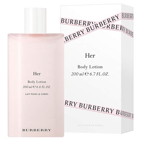 burberry perfumed body lotion 200ml|burberry her body lotion 200ml.